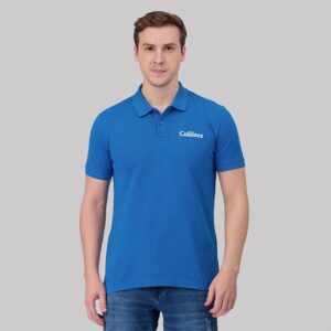 100 % COTTON JACK AND JONES BLUE POLO